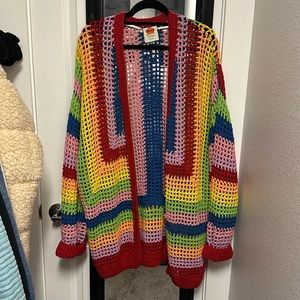 Farm rio knit cardigan